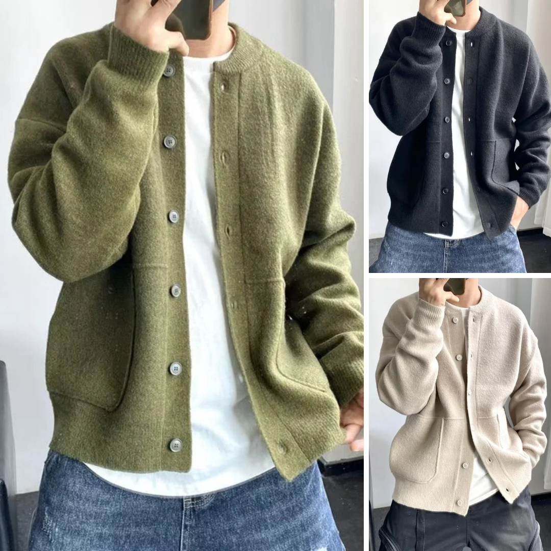 Noah – Fleece Snap Jacket